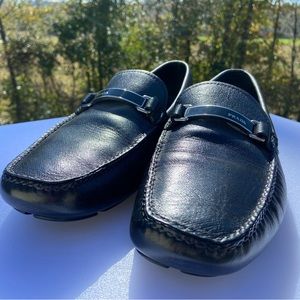 Prada Men’s 11 Driving Shoes Black Pre-owned
